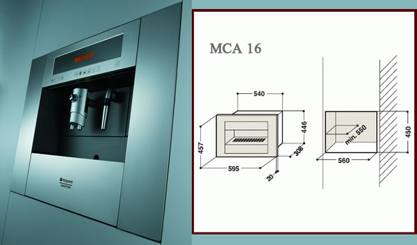 阿里斯顿MCA 16咖啡机